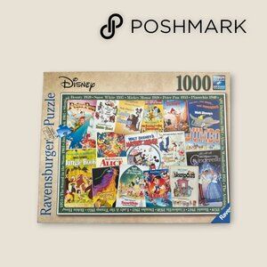 Ravensburger Disney Puzzle‎ “Vintage Poster” 1000 Pieces